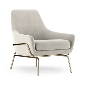 Coco velvet lounge chair